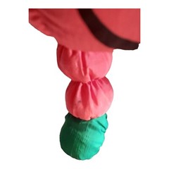 Vintage Halloween Jack O Lantern Puff Nylon Hanging Plush 1993 Summit Corp