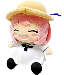 Spy X Family – Anya Forger – Sitting Plush in White Dress – 10″ – For Age +15