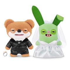 Wedding Fuggs 9-Inch Plush 2-Pack by ZURU – Funny Ugly Monster Stuffed Animal…