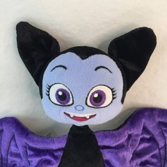Disney Store Vampirina Vee Bat Plush 8″ Purple Black Vampire Stuffed Animal Toy
