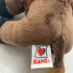 Ganz Webkinz Set Black Bear HM004/Buffalo HM336Plush Stuffed Animal No Code EUC