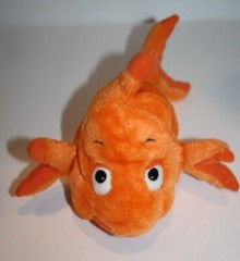 Wild Republic Goldfish 10″ Orange Tropical Fish Plush Small Stuffed K&M Soft Toy