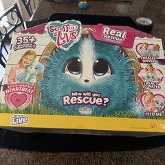 Scruff A Luvs Real Rescue Electronic Pet Feel And Hear My Heartbeat 35+ Sounds