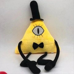 28cm Bill Cipher Stuffed Doll Christmas Birthday Gift for Kids Children Cartoon
