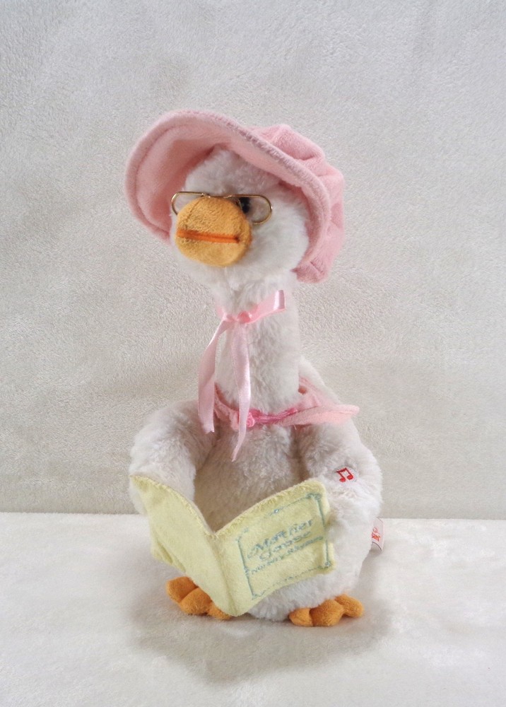 Cuddle Barn~ 13″ Animated Talking Mother Goose~ Reads 7 Nursery Rhymes~ 2014
