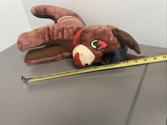 Vintage 1960s Carnival Prize DONKEY Plush Toy Stuffed Antique VGC