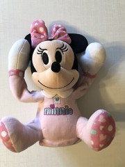 talking baby minnie mouse plush 12” Not Tested.