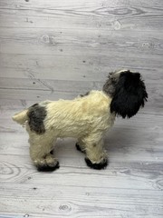 Vintage Steiff Cocker Spaniel Collectible Stuffed Toy 33cm 13in Button in Ear