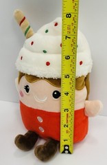 Walmart Holiday Time Foodie Cutie 8″ Christmas Decor Drink Stuffed Plush 339469