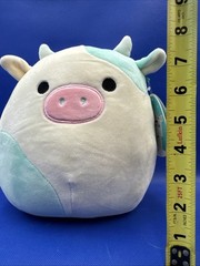 Original Squishmallows Belana the Cow 8″ Plush Stuffed Animal Toy