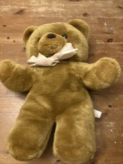 Cuddle Wit Brown Teddy Bear Multi -Color Bowtie Plush Stuffed Animal 12″ Soft