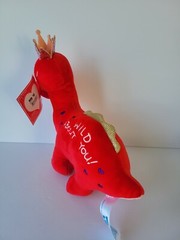 Dinosaur King Queen 11″ Plush Red Wild About You Stuffed Animal Love