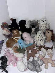 Lot Of 19 Douglas Animals (Dogs, Bunnies, Owls, & More!)