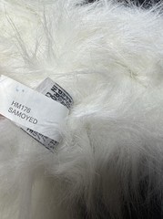 Ganz Webkinz Samoyed Dog Plush Toy White Fluffy Stuffed Animal HM176 No Code