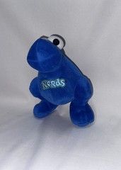 Nestle Nerds RARE Blue Plush W/O Tags Embroidered Candy Mascot Stuffed Toy