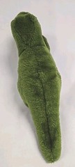 Vtg 1980 Dakin Green Tyrannosaurus T-Rex Dinosaur Prehistoric Small 12” Plush