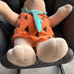 The Flintstones Fred Flintstone Plush Doll 22 in Orange Outfit Washable