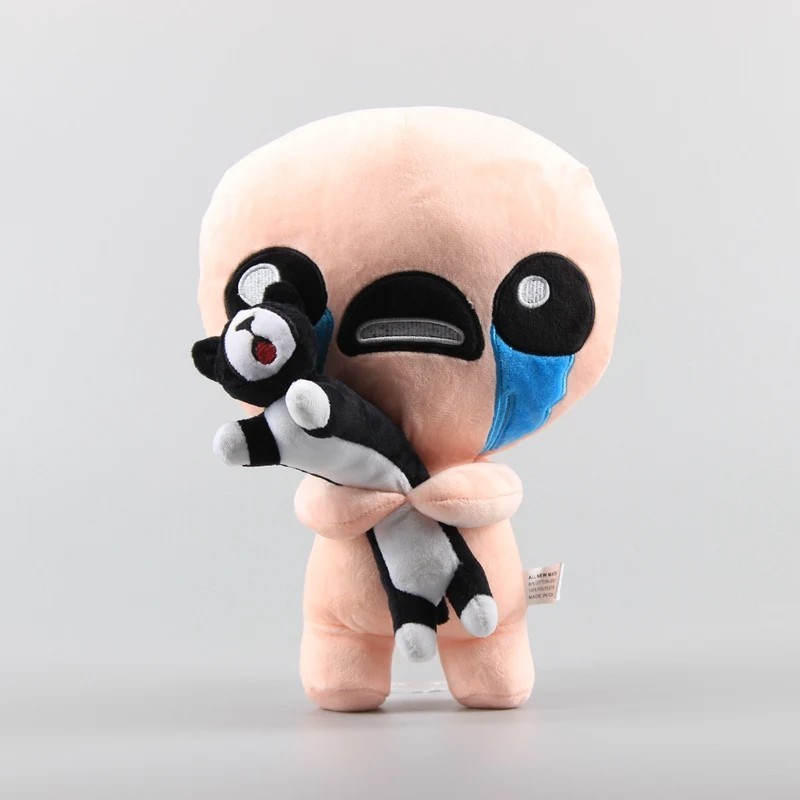 30cm The Binding of Isaac Plush Toys With Black Cat Plush Soft Stuffed Gifts