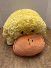Vintage 2010 Pillow Pets Ducky Duck Yellow Plush Stuffed Animal Toy Large Rare