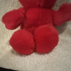 TYCO Tickle Me Elmo Sesame Street Plush Small Red Orange Washable 1993 Tested
