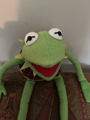 Vintage Muppets 24″ Kermit The Frog Eden Plush Toys Jim Henson