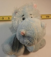 Webkinz Lil’Kinz Lil’ Hippo Plush Stuffed Animal Toy Authentic Ganz Plush