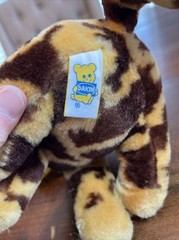 Vintage 1983 Dakin Josie 11” Giraffe Plush Little Brownie Bakers Cookie Safari