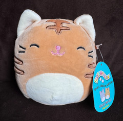 Squishmallows Nathan the Orange Cat Soft Toy 5″ Plush NWT
