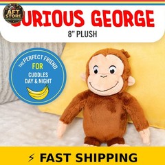 Kids Preferred Curious George Plush Monkey – 8 Inches