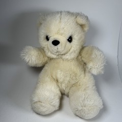 Lucky Plush Toys Plush Teddy Bear White Cream 9″ Stuffed Animal Toy