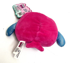 Mush Meez Squeezy Moldable Stuffed Plush Natalie Narwhal 6″ Pink