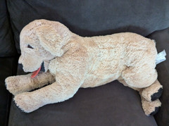 IKEA Gosig Golden Retriever 27” Large Plush Dog Jumbo Stuffed Animal Toy