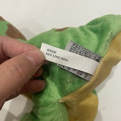 Ganz Webkinz Retired Key Lime Dino Plush **NO CODE** HM185 Horn Dinosaur Cute