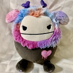 Squishmallows Original 8” Bigfoot “Frumpy” Girly Goth Plush Toy Stuffed Animal