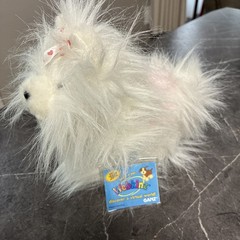 NWT GANZ Webkinz Pink & White Yorkie HM070