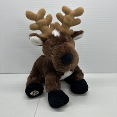 Ganz Webkinz Reindeer Plush Toy Stuffed Animal No Code HM137