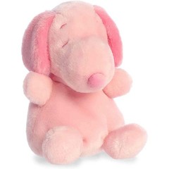 Aurora World Plush – Palm Pals – PINK SNOOPY (Peanuts – 5 inch) – Stuffed Toy
