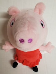 ABD Ltd. 2003 Pink Peppa Pig Plush Stuffed Animal Toy 8″