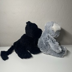 Webkinz Ganz Plush Lot Of 2 – Black Leopard HM216 & Koala HM113, No Codes