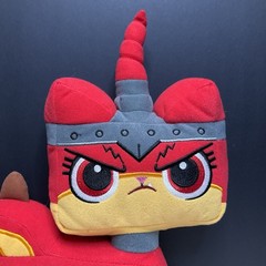 The Lego Movie 2: Angry Kitty Warner Bros 12″ Red Cat Soft Plush Stuffed Animal