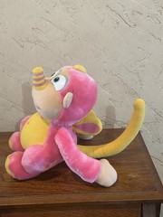 Vintage Disney 1984 Hasbro Softies “The Wuzzles” Rhinokey Rhinoceros Monkey