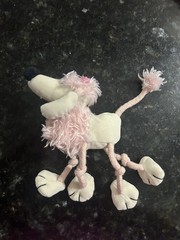 Jellycat “I am Dingly Dangly Perdita Poodle” Super Rare Dog Soft Toy Tag Removed