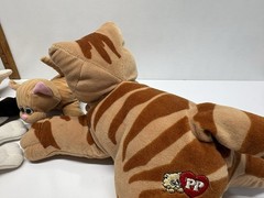 Vintage Pound Puppies Plush Lot Dog Cat Puppy Kitty Bones Large Small Stuffed