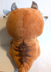 Universal Studios Jurassic Park Brown T Rex Tyrannosaurus Dinosaur Plush Toy 14″