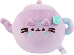 GUND Pusheen’s Kitchen: Teapot Squisheen Plush, Purple, 6”