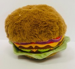 Toy Factory Collectible Foodie Friends Series 2 Sammy Hamburger 6″ Stuffed Plush