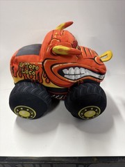 El Toro Loco Monster Jam Truckin Pals Stuffed Plush Monster Truck Orange