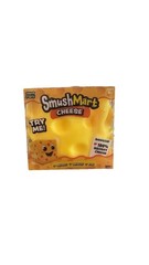 RMS Crazy Fun Smush Mart Jumbo Cheese Squishy 6” Squeeze VIRAL TikTok