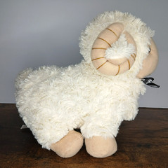 tto New Zealand ram plush Kiwi & Friends 10″ sheep lamb stuffed farm animal goat
