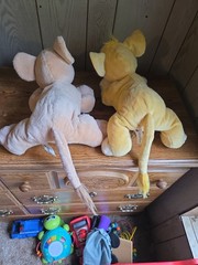 Disney Lion King Simba Nala Plush Disney Store Stuffed Animal Set